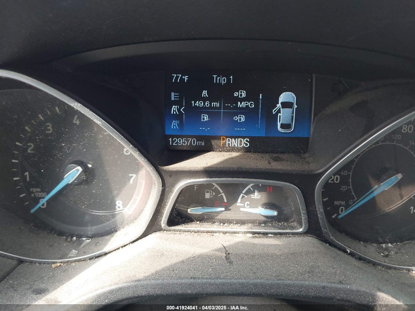 2017 FORD FOCUS SEL - 1FADP3H24HL235375