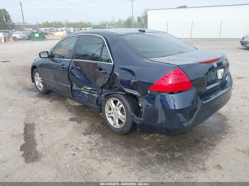 2007 HONDA ACCORD VIN: 1HGCM56727A153567