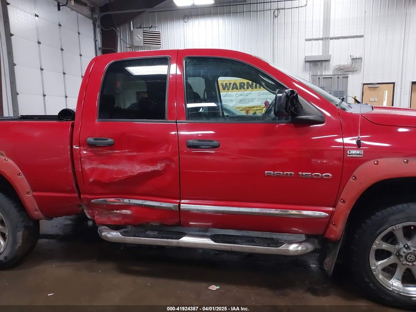 2005 Dodge Ram 1500 Slt/Laramie VIN: 1D7HU18D55S154595 Lot: 41924387