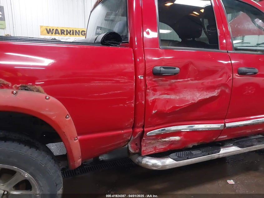 2005 Dodge Ram 1500 Slt/Laramie VIN: 1D7HU18D55S154595 Lot: 41924387