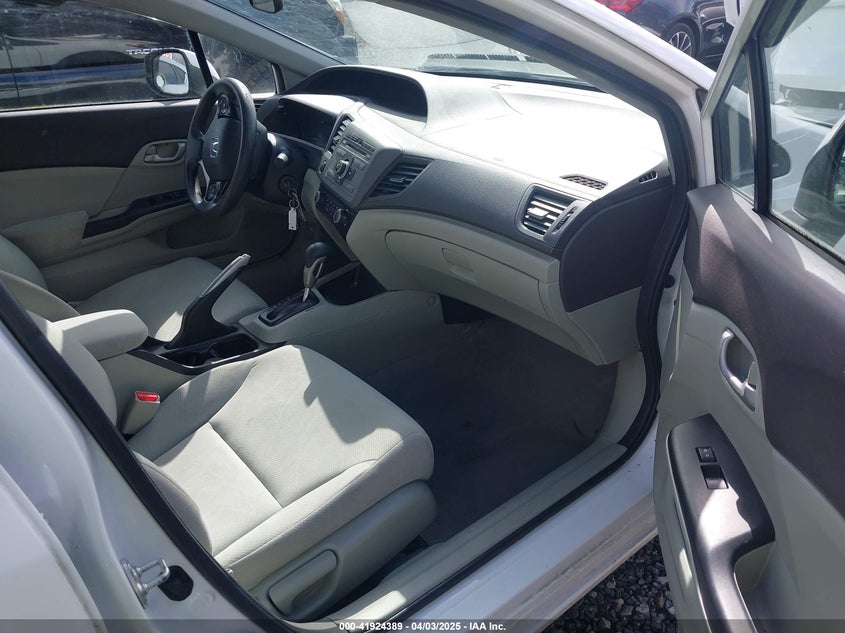 2012 HONDA CIVIC VIN: 19XFB2F51CE383090