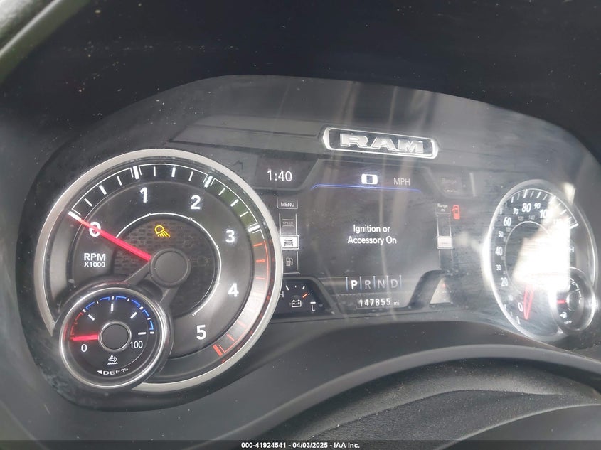 2020 RAM 2500 LARAMIE  4X4 6'4 BOX - 3C6UR5FL4LG104147