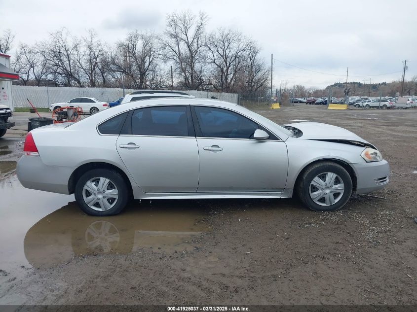 2010 Chevrolet Impala Ls VIN: 2G1WA5EK7A1212651 Lot: 41925037