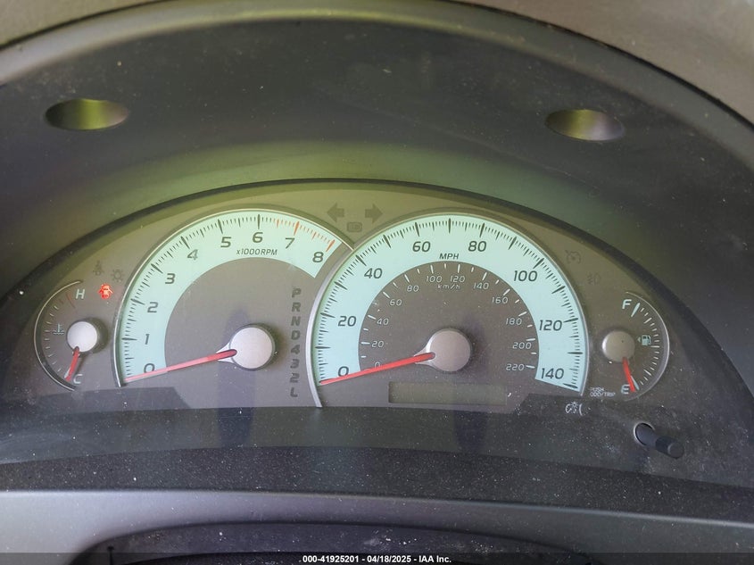 2007 TOYOTA CAMRY VIN: 4T1BE46K87U581840