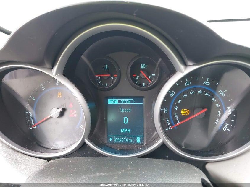 2013 CHEVROLET CRUZE VIN: 1G1PA5SH0D7129096