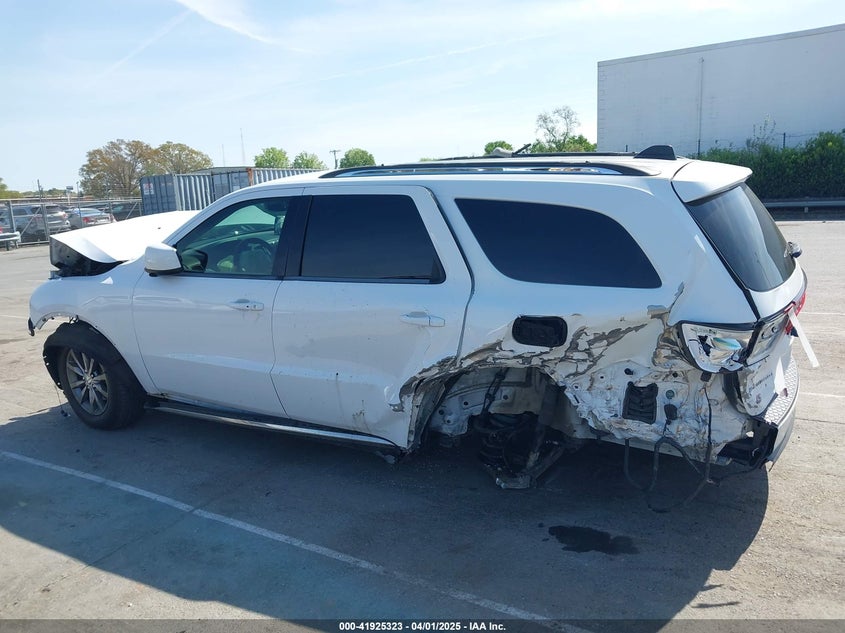 VIN 1C4RDJAG4JC317549 2018 DODGE DURANGO SXT AWD