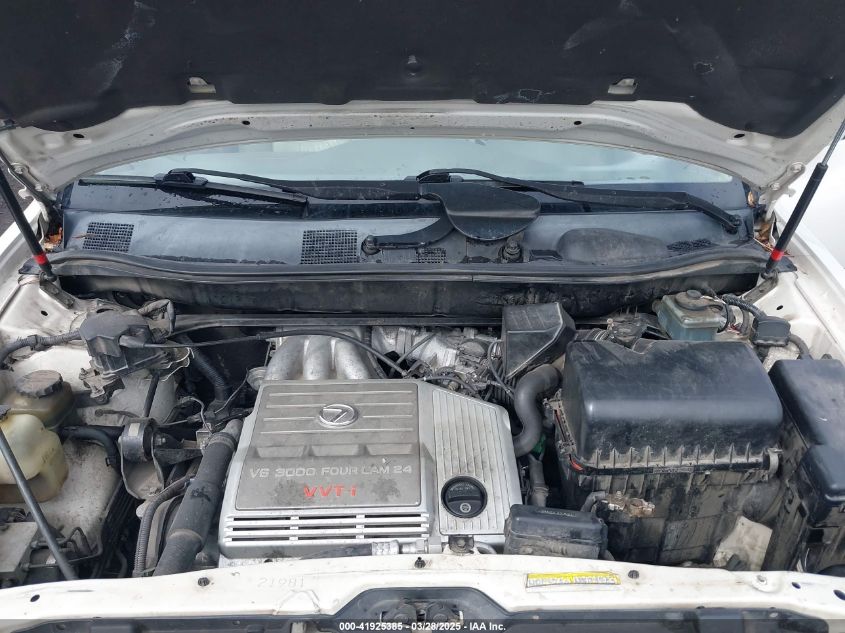 2000 Lexus Rx 300 VIN: JT6HF10UXY0158639 Lot: 41925385