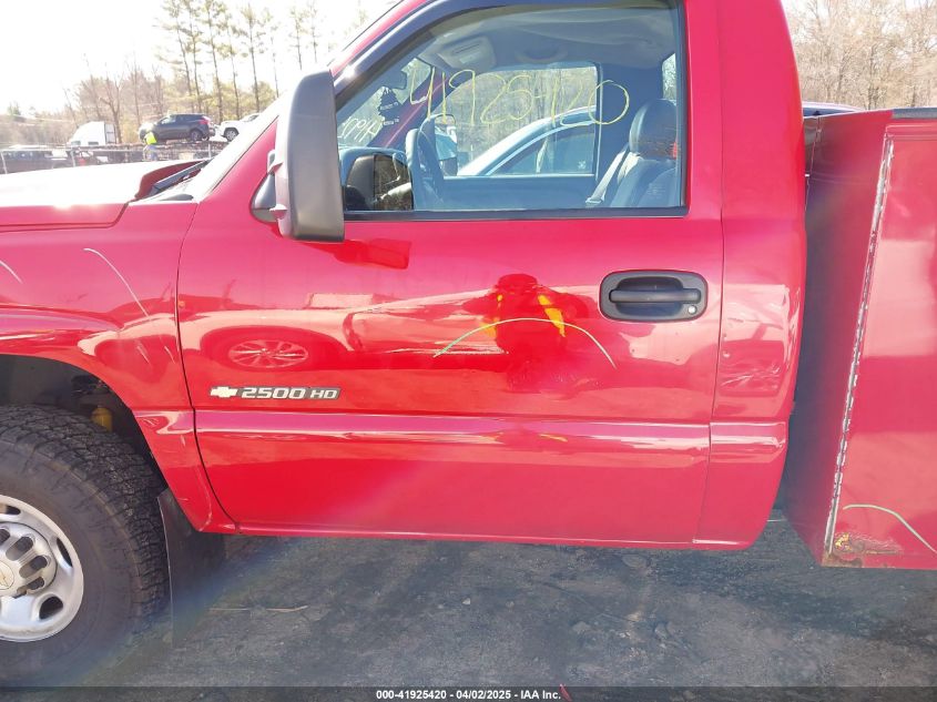 2006 Chevrolet Silverado 2500Hd Work Truck VIN: 1GCHK24U16E145209 Lot: 41925420