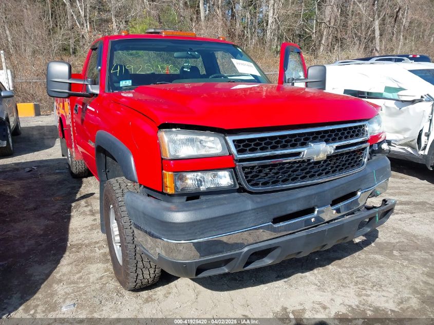 2006 Chevrolet Silverado 2500Hd Work Truck VIN: 1GCHK24U16E145209 Lot: 41925420
