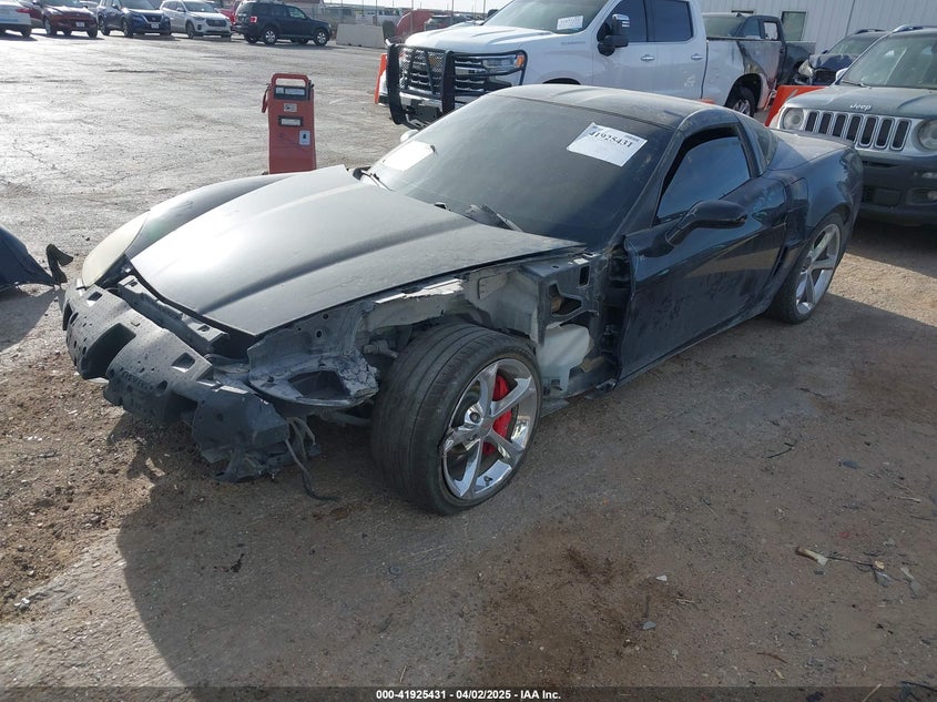 2013 CHEVROLET CORVETTE VIN: 1G1YW2DW3D5100204