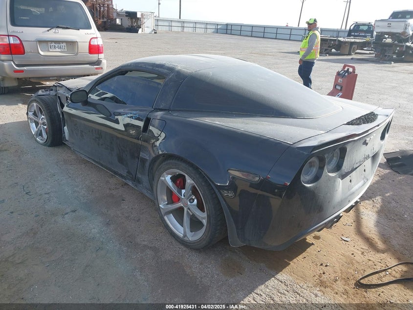 2013 CHEVROLET CORVETTE VIN: 1G1YW2DW3D5100204