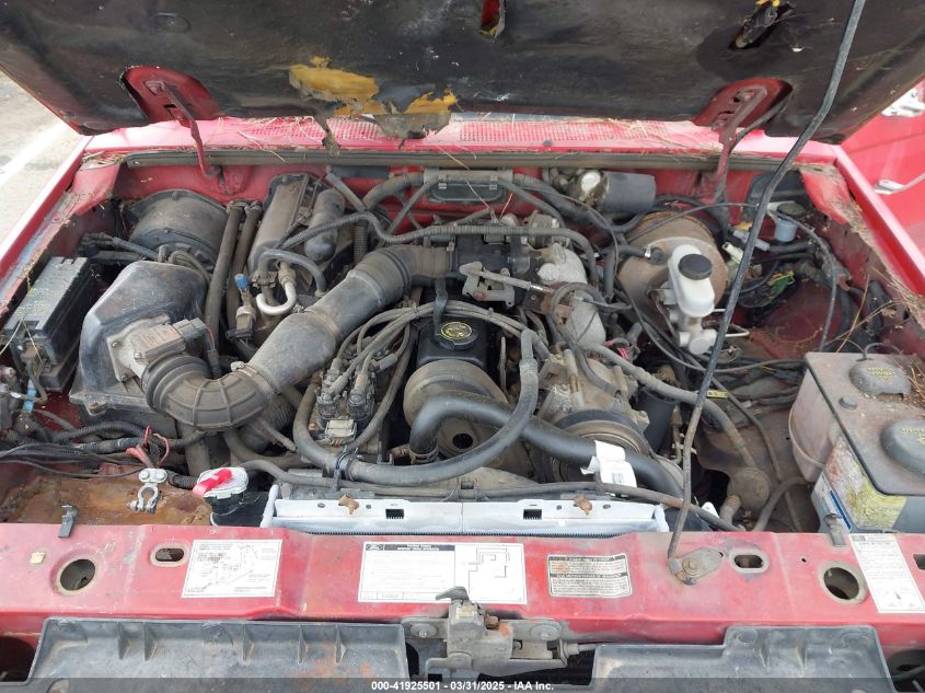 1992 Ford Ranger Super Cab VIN: 1FTCR14A5NPA47986 Lot: 41925501