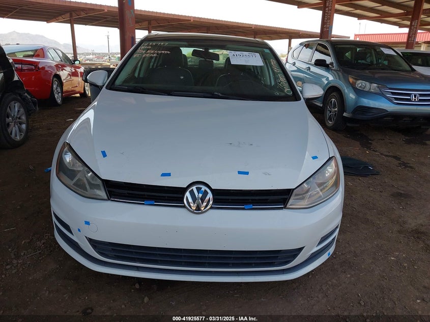 2015 VOLKSWAGEN GOLF VIN: 3VW117AU2FM067634