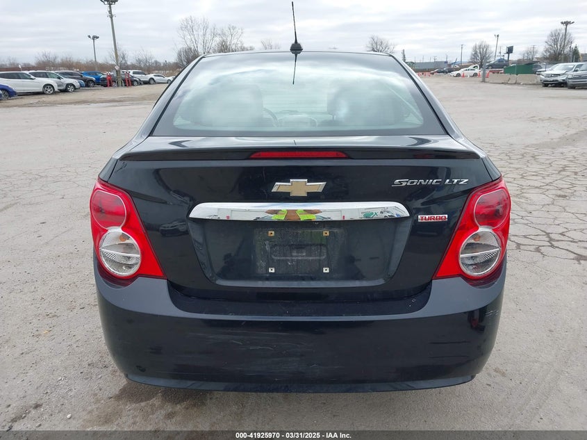 2015 CHEVROLET SONIC LTZ AUTO - 1G1JE5SB8F4143693