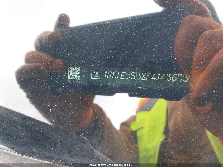 2015 CHEVROLET SONIC LTZ AUTO - 1G1JE5SB8F4143693