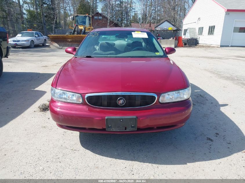 2005 Buick Century VIN: 2G4WS52J551122593 Lot: 41925987