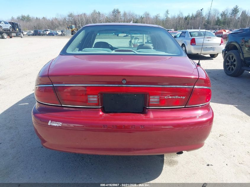 2005 Buick Century VIN: 2G4WS52J551122593 Lot: 41925987