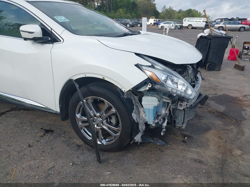 2018 NISSAN MURANO VIN: 5N1AZ2MH8JN198087