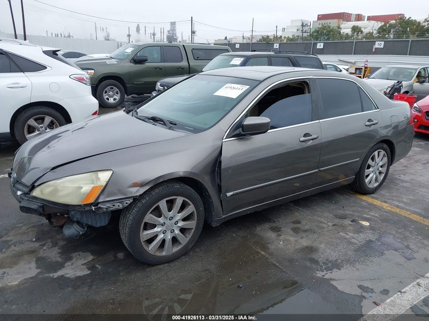 2006 HONDA ACCORD VIN: 1HGCM66506A000138