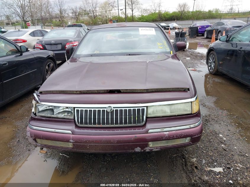 1994 Mercury Grand Marquis Ls VIN: 2MELM75W0RX619881 Lot: 41926189