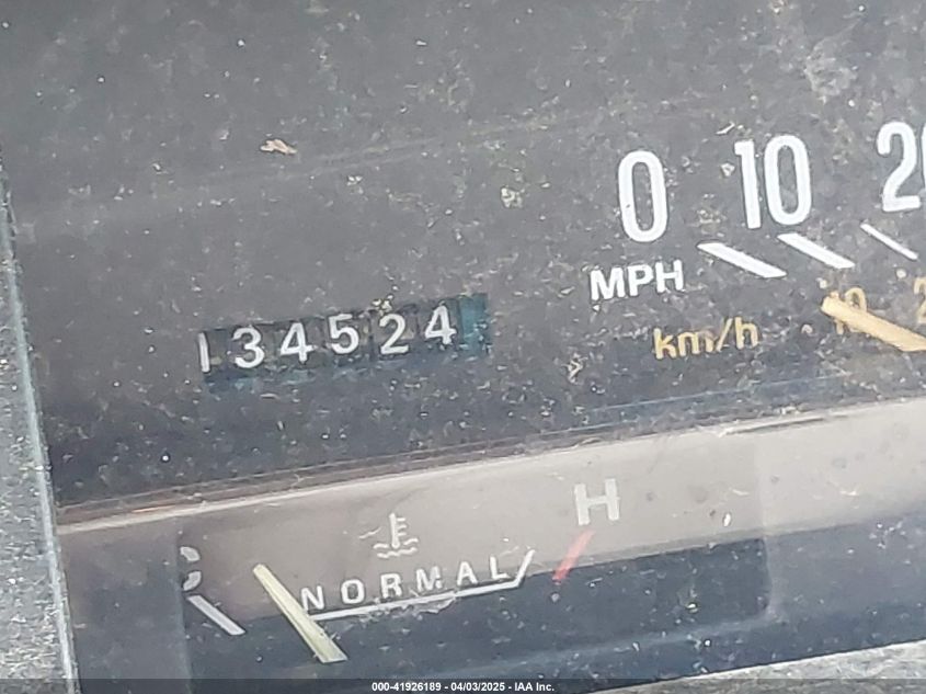 1994 Mercury Grand Marquis Ls VIN: 2MELM75W0RX619881 Lot: 41926189