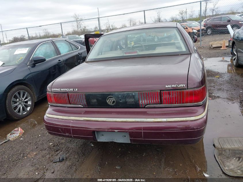 1994 Mercury Grand Marquis Ls VIN: 2MELM75W0RX619881 Lot: 41926189