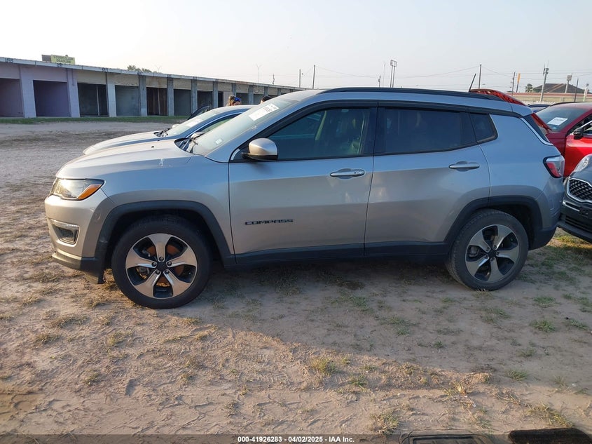 2018 JEEP COMPASS VIN: 3C4NJCBB0JT165554