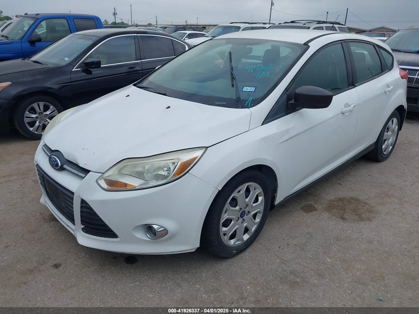 2012 FORD FOCUS VIN: 1FAHP3K20CL275066