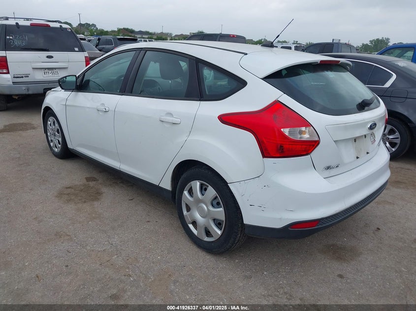 2012 FORD FOCUS VIN: 1FAHP3K20CL275066
