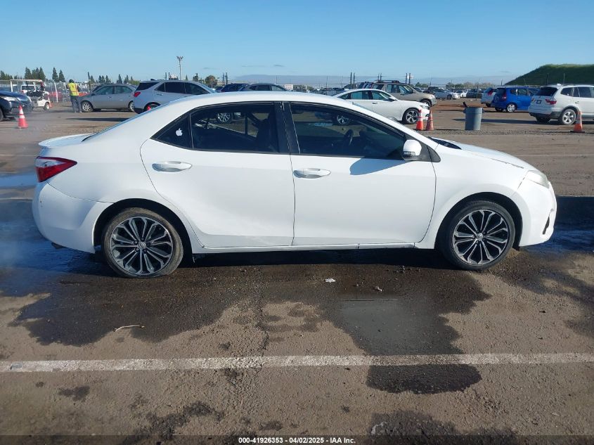 2015 Toyota Corolla S Plus VIN: 5YFBURHE7FP351939 Lot: 41926353