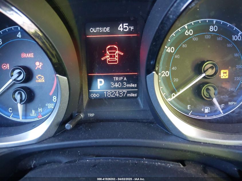 2015 Toyota Corolla S Plus VIN: 5YFBURHE7FP351939 Lot: 41926353