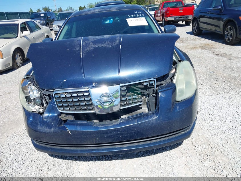 2006 NISSAN MAXIMA VIN: 1N4BA41E16C849347
