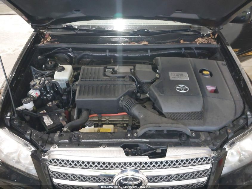 2007 Toyota Highlander Hybrid Limited V6 VIN: JTEEW21A370037363 Lot: 41927397