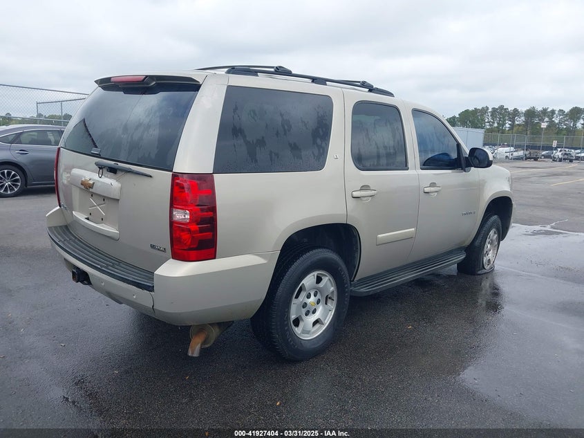 2007 CHEVROLET TAHOE VIN: 1GNFK13037J338753