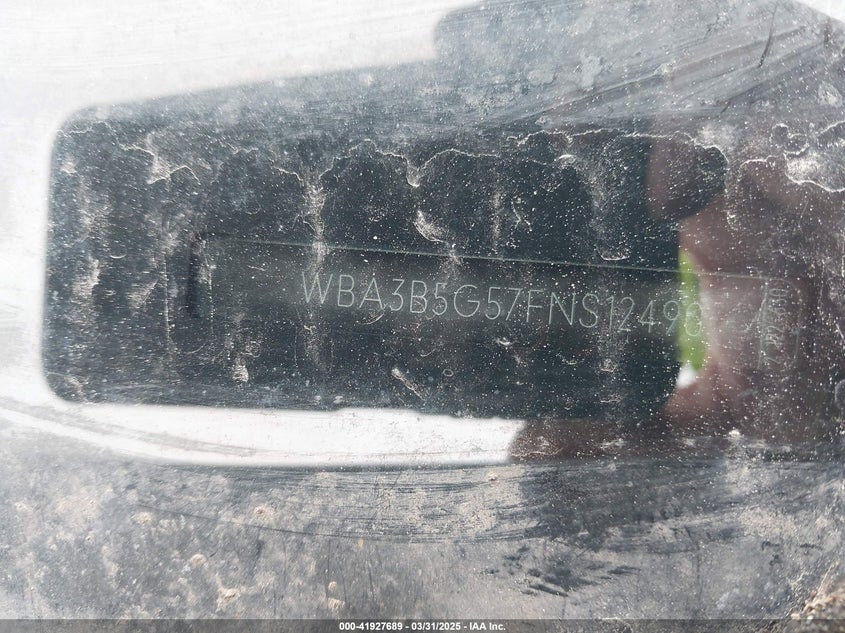 2015 BMW 328I XDRIVE - WBA3B5G57FNS12490