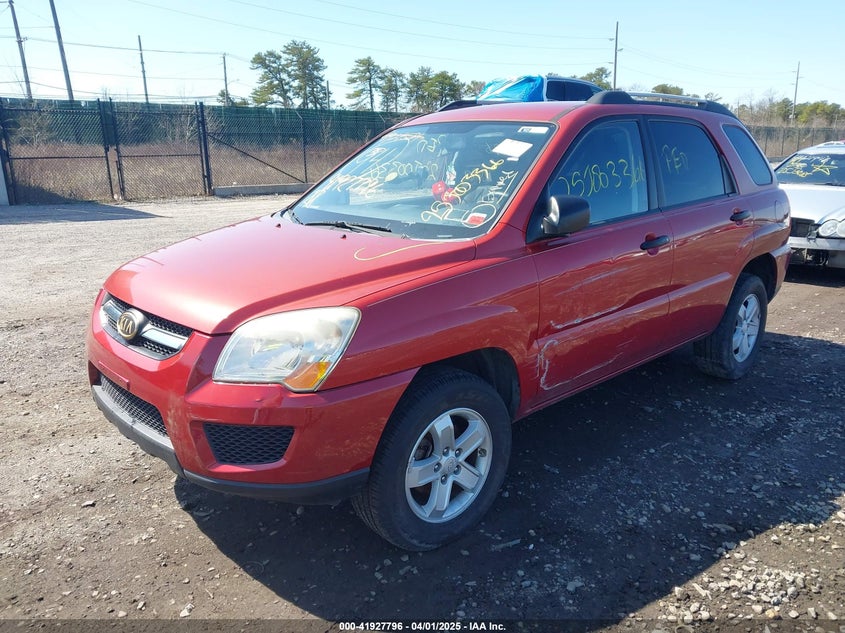 2009 KIA SPORTAGE VIN: KNDJF723097627630
