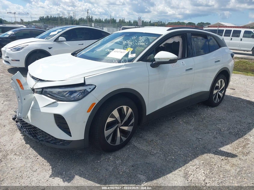 2024 Volkswagen Id.4 Standard white other electric 1V2BMPE81RC010938 photo #3