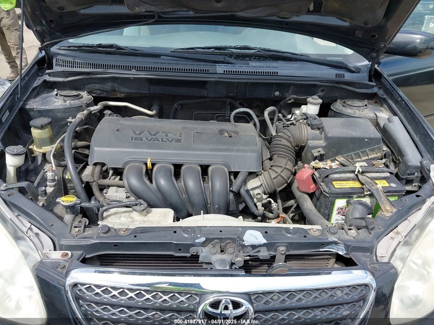 2008 TOYOTA COROLLA VIN: 1NXBR30EX8Z939393