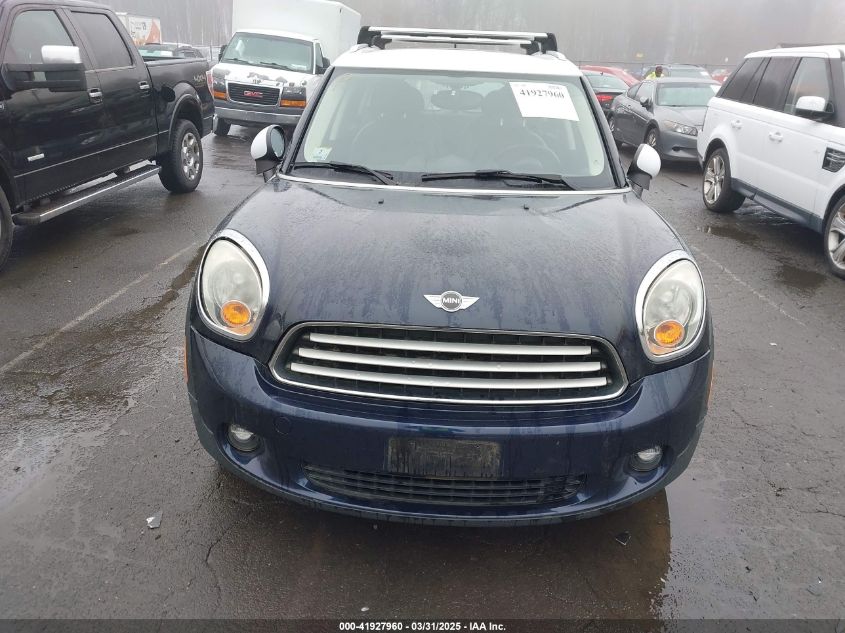2011 Mini Cooper Countryman VIN: WMWZB3C57BWM00015 Lot: 41927960