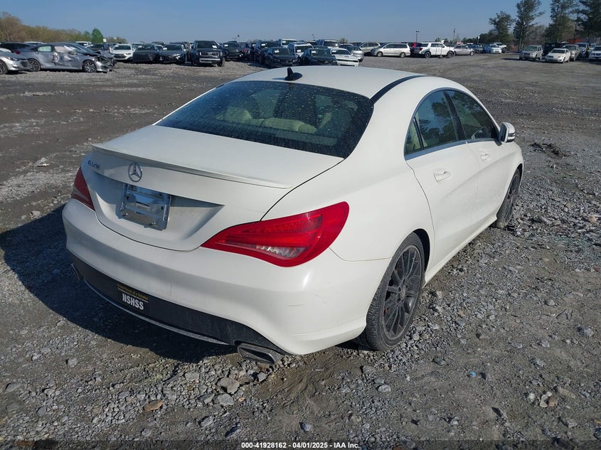 2014 MERCEDES-BENZ CLA 250 VIN: WDDSJ4EB1EN148911