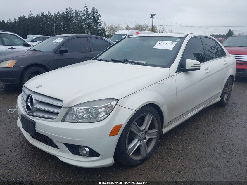 2010 MERCEDES-BENZ C 300 VIN: WDDGF8BBXAF450687
