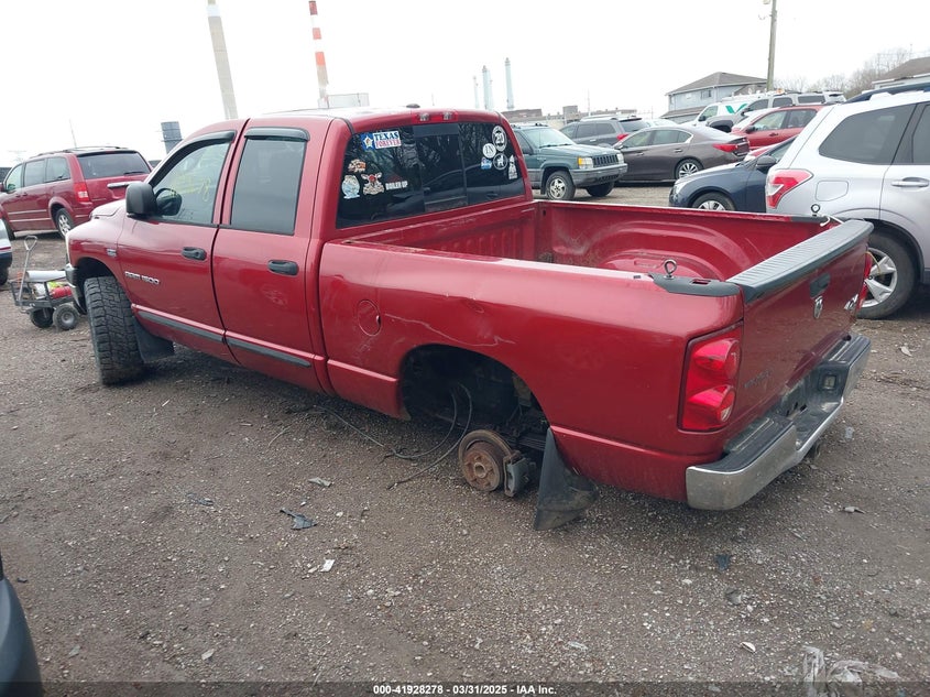 2007 DODGE RAM 1500 VIN: 1D7HU18207J556080