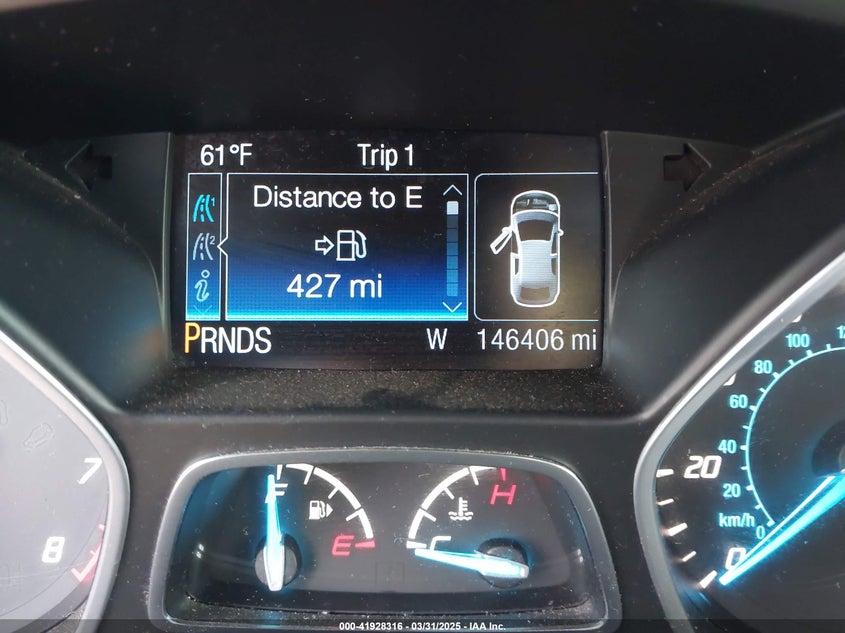 2014 FORD ESCAPE VIN: 1FMCU0JX5EUC00297