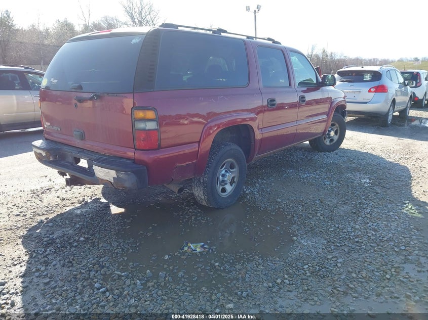 2006 CHEVROLET SUBURBAN 1500 VIN: 1GNFK16Z86J169807