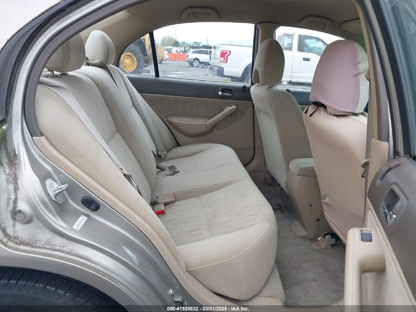 2003 Honda Civic Lx VIN: 2HGES16593H590421 Lot: 41928532