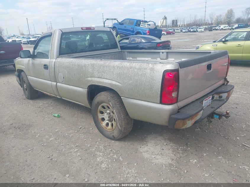 2006 CHEVROLET SILVERADO 1500 VIN: 3GCEC14X16G273057