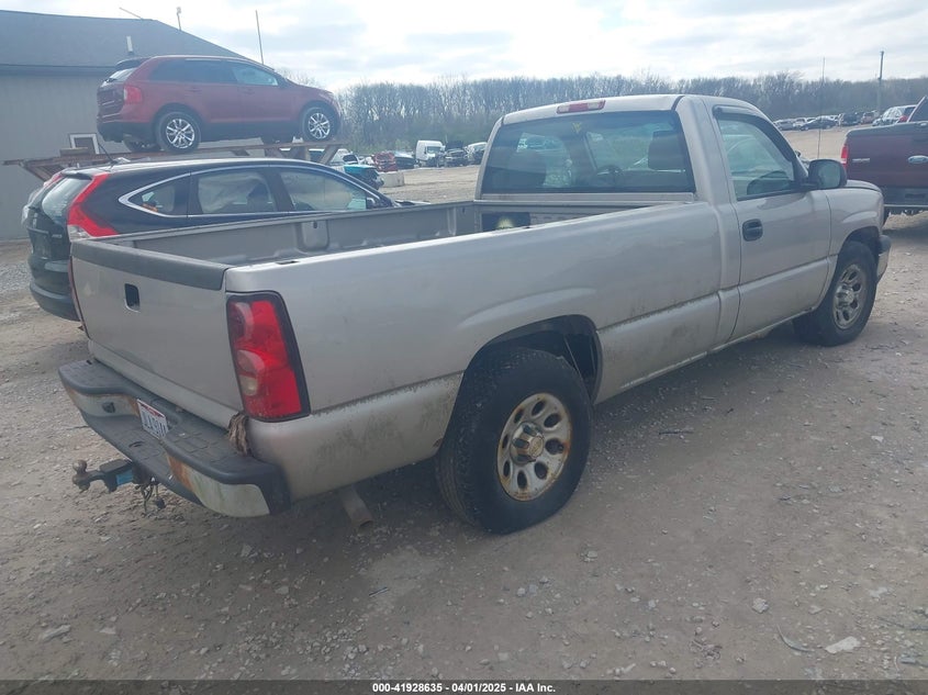 2006 CHEVROLET SILVERADO 1500 VIN: 3GCEC14X16G273057