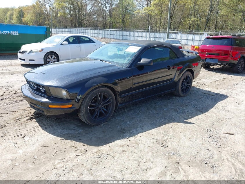 2007 FORD MUSTANG VIN: 1ZVFT84N475262622