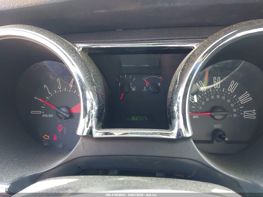 2007 FORD MUSTANG VIN: 1ZVFT84N475262622