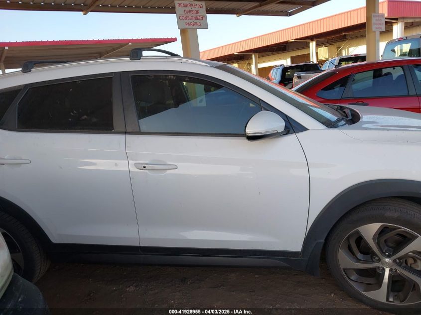 2016 Hyundai Tucson Sport VIN: KM8J33A21GU164076 Lot: 41928955